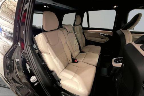 Onyx Black Metallic 2026 Volvo XC90 Plug-In Hybrid Plus, T8 AWD, Electric/Gasoline, Bright, 7 Seats