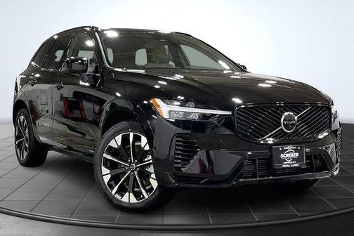 Onyx Black Metallic 2026 Volvo XC60 Plug-In Hybrid Plus, T8 AWD Electric/Gasoline, Dark