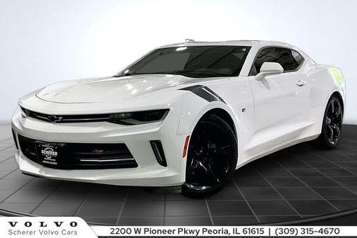 Summit White 2018 Chevrolet Camaro 1LT