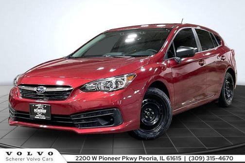 Crimson Red Pearl 2022 Subaru Impreza Base