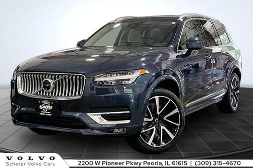 Denim Blue Metallic 2024 Volvo XC90 B6 Ultimate Bright Theme 7-Seater