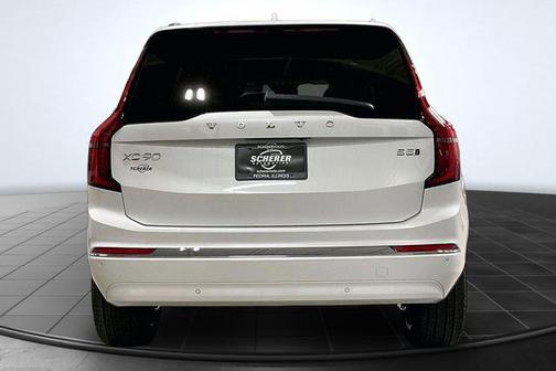 Crystal White Pearl 2026 Volvo XC90 Ultra, B5 AWD Gas (mild hybrid), Gasoline, Bright, 6 Seats