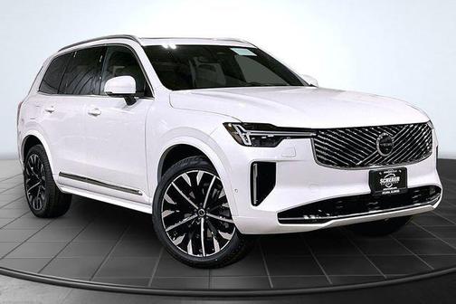 Crystal White Pearl 2026 Volvo XC90 Ultra, B5 AWD Gas (mild hybrid), Gasoline, Bright, 6 Seats