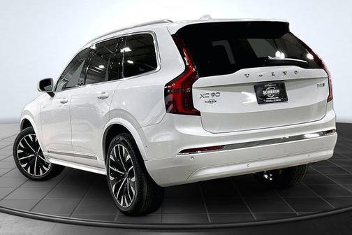Crystal White Pearl 2026 Volvo XC90 Ultra, B5 AWD Gas (mild hybrid), Gasoline, Bright, 6 Seats
