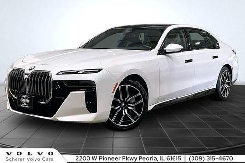 White Metallic 2024 BMW 740 xDrive