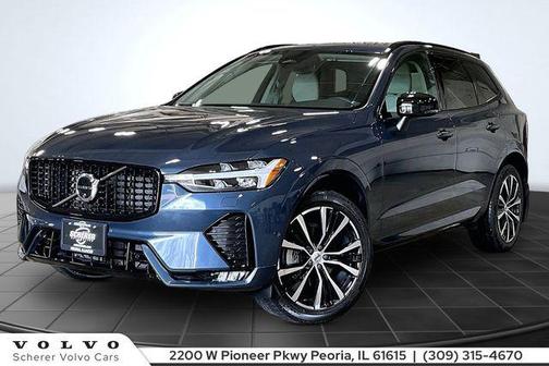Denim Blue Metallic 2024 Volvo XC60 B5 Plus Dark Theme