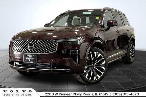 2026 Volvo XC90 Plug-In Hybrid Ultra, T8 AWD, Electric/Gasoline, Bright, 7 Seats