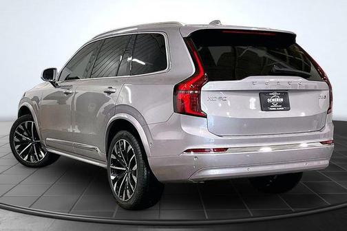 Aurora Silver 2026 Volvo XC90 Ultra, B6 AWD Gas (mild hybrid), Gasoline, Bright, 6 Seats
