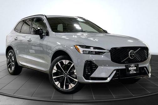 Vapour Grey Metallic 2026 Volvo XC60 Plug-In Hybrid Plus, T8 AWD Electric/Gasoline, Dark