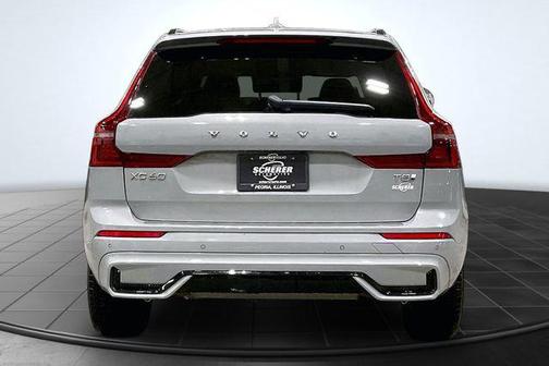 Vapour Grey Metallic 2026 Volvo XC60 Plug-In Hybrid Plus, T8 AWD Electric/Gasoline, Dark