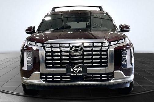 Sierra Burgundy 2024 Hyundai PALISADE Calligraphy
