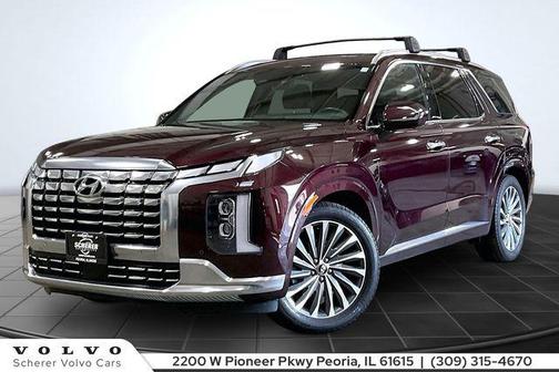 Sierra Burgundy 2024 Hyundai PALISADE Calligraphy
