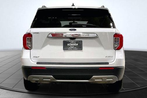 OXFORD WHITE 2023 Ford Explorer XLT