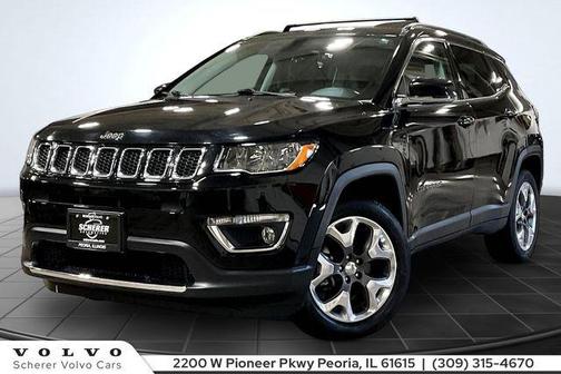 Diamond Black Crystal Pearlcoat 2018 Jeep Compass Limited