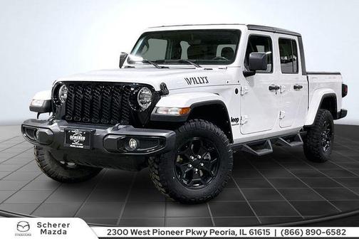 Bright White Clearcoat 2021 Jeep Gladiator Willys 4x4