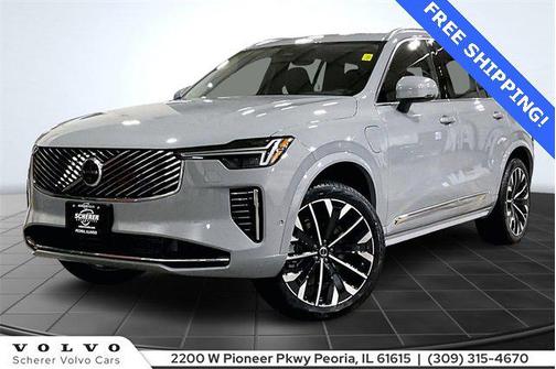 2026 Volvo XC90 Plug-In Hybrid Plus, T8 AWD, Electric/Gasoline, Bright, 7 Seats