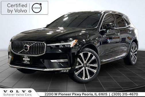 Onyx Black Metallic 2023 Volvo XC60 B5 Ultimate Bright Theme