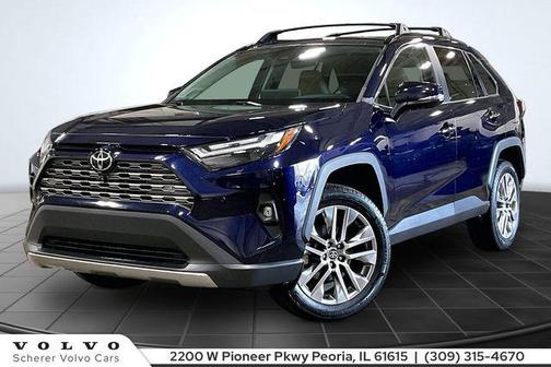 Blueprint Metallic 2023 Toyota RAV4 Limited