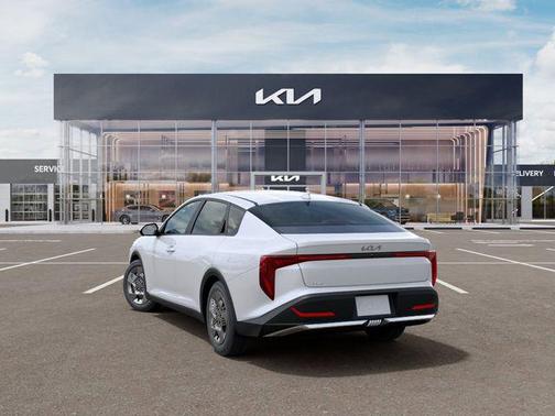 White 2026 Kia K4 LX