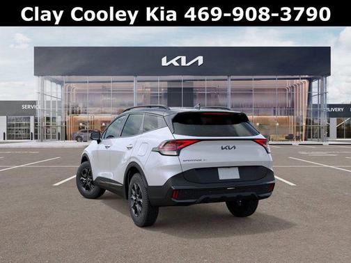 Glacier White Pearl/Ebony Black Roof 2025 Kia Sportage S