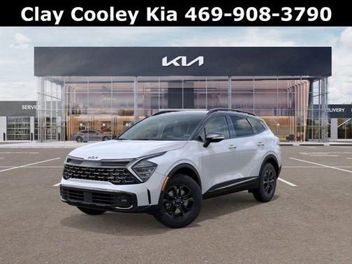 Glacier White Pearl/Ebony Black Roof 2025 Kia Sportage S