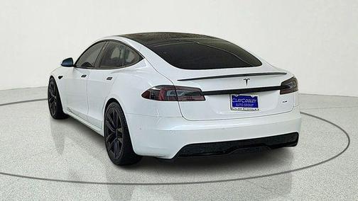 White 2022 Tesla Model S Plaid