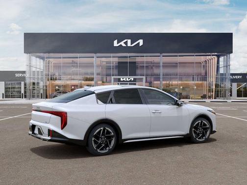 White 2026 Kia K4 GT-Line