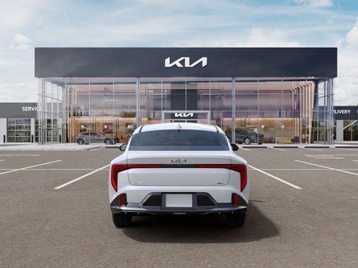 White 2026 Kia K4 GT-Line