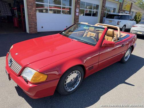 Red 1991 Mercedes-Benz SL-Class 300 SL