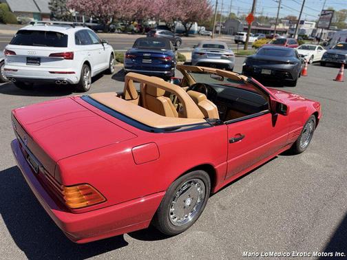 Red 1991 Mercedes-Benz SL-Class 300 SL