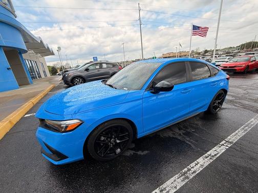 Boost Blue Pearl 2024 Honda Civic