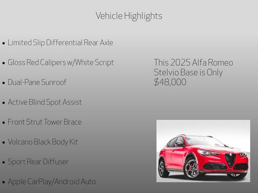 2025 Alfa Romeo Stelvio Base