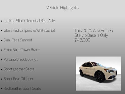 2025 Alfa Romeo Stelvio Base