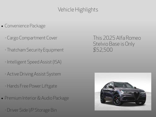 2025 Alfa Romeo Stelvio Base