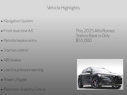 2025 Alfa Romeo Stelvio Veloce