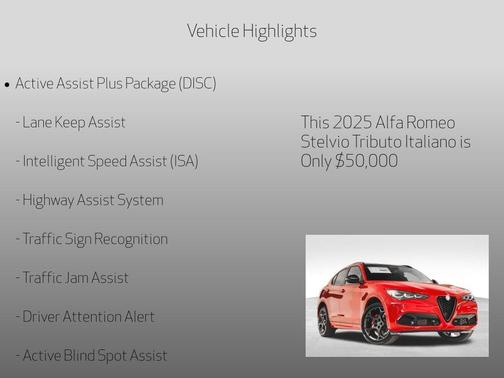 2025 Alfa Romeo Stelvio Special Edition