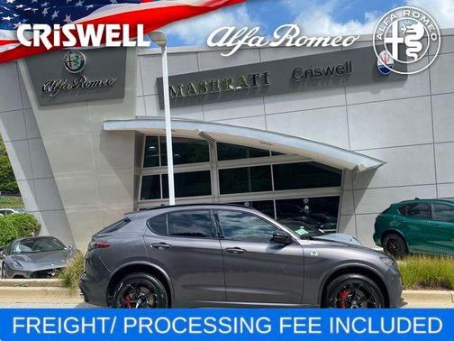 Vesuvio Gray Metallic 2024 Alfa Romeo Stelvio Quadrifoglio