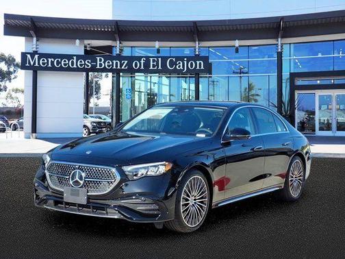 Black 2026 Mercedes-Benz E-Class E 350