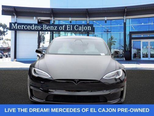 Black 2021 Tesla Model S Plaid