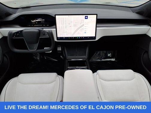 Black 2021 Tesla Model S Plaid