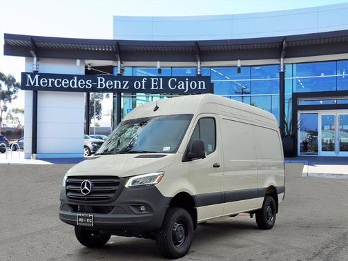 Gray 2026 Mercedes-Benz Sprinter 2500 Standard Roof
