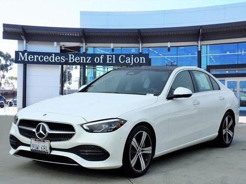 Polar White 2025 Mercedes-Benz C-Class C 300 4MATIC