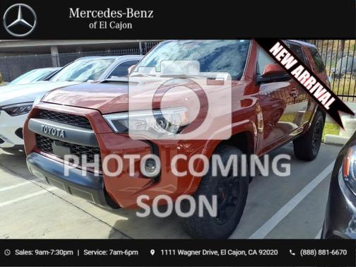 Orange 2024 Toyota 4Runner TRD Pro