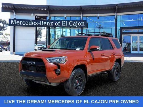 Orange 2024 Toyota 4Runner TRD Pro