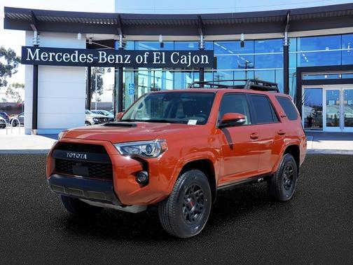Orange 2024 Toyota 4Runner TRD Pro
