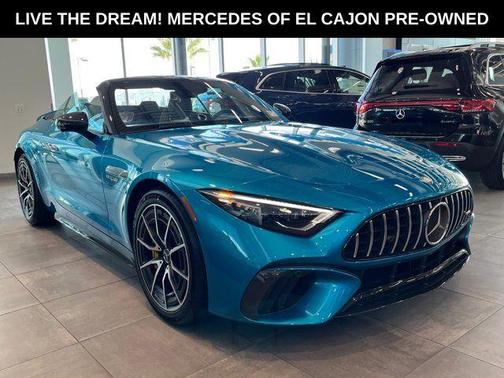 Hyper Blue Metallic 2023 Mercedes-Benz AMG SL 63 Base