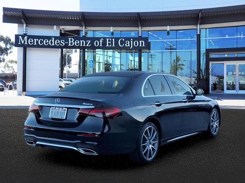 Black 2023 Mercedes-Benz E-Class E 350 4MATIC