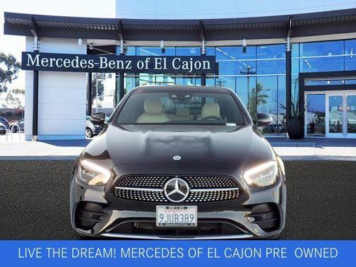 Black 2023 Mercedes-Benz E-Class E 350 4MATIC