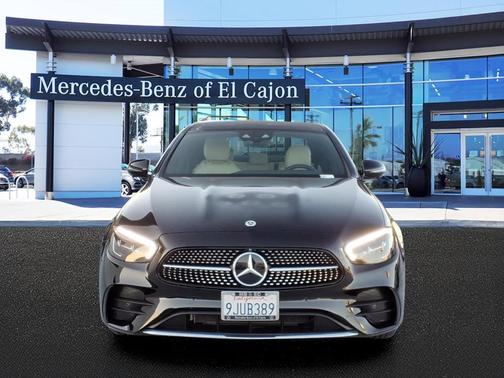 Black 2023 Mercedes-Benz E-Class E 350 4MATIC