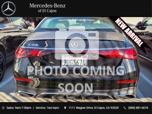 2025 Mercedes-Benz E-Class E 350